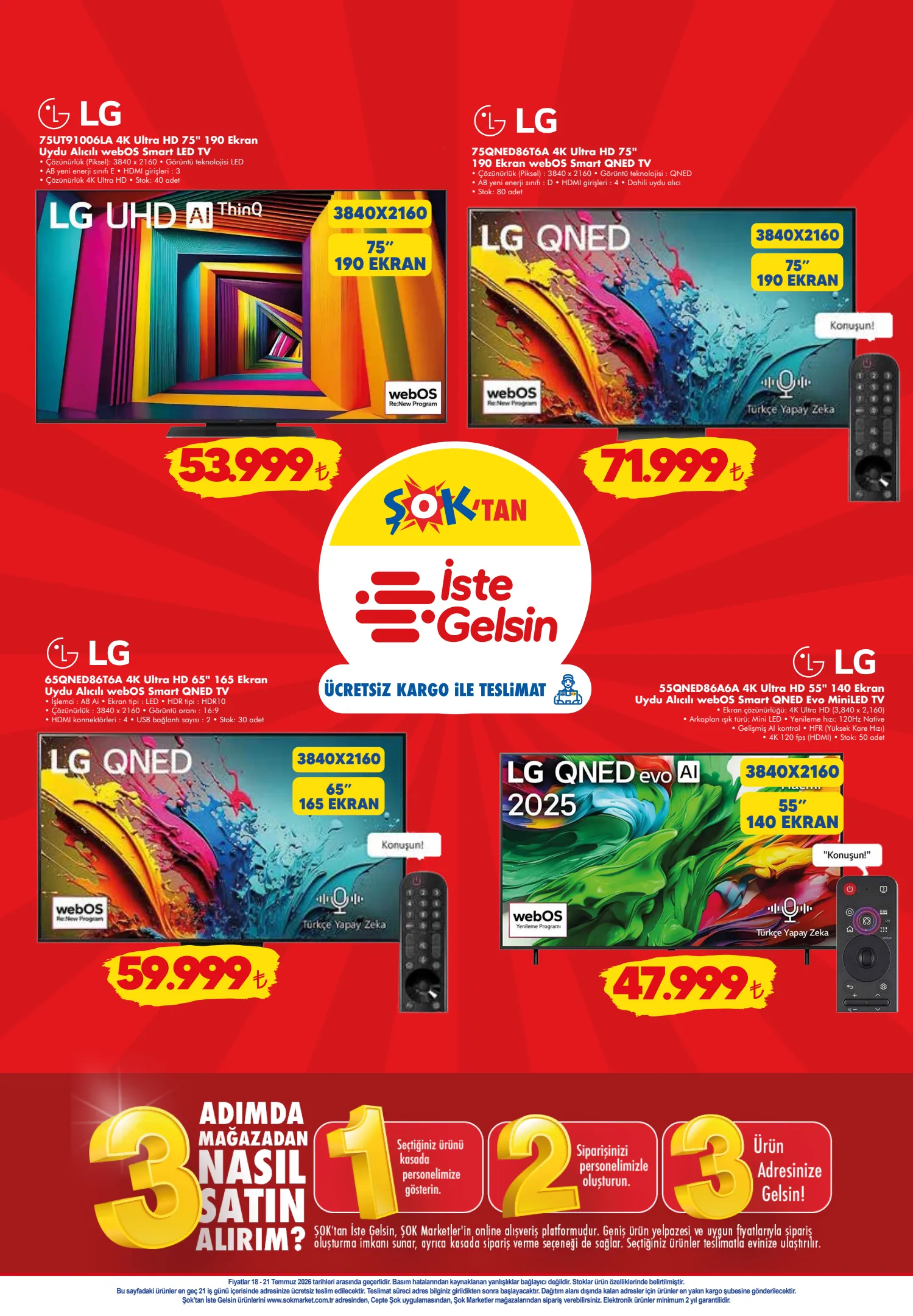 LG UHD AI ThinQ Televizyon